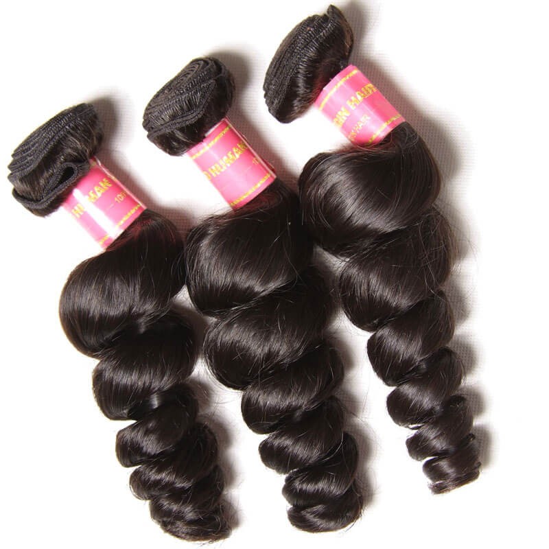 Idolra Soft Virgin Brazilian Loose Wave Hair 1 Bundle Brazilian Human Hair Weave